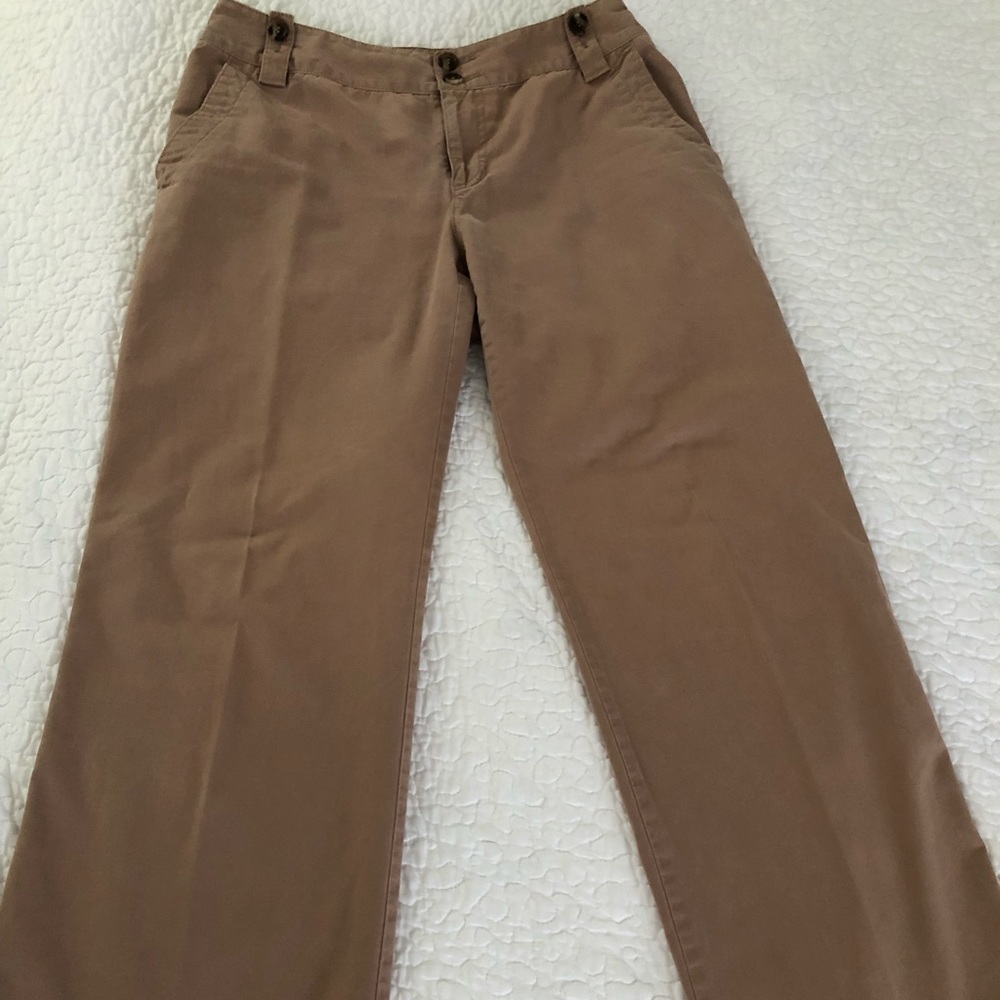 Liz Claiborne, size 8 petite tan pants